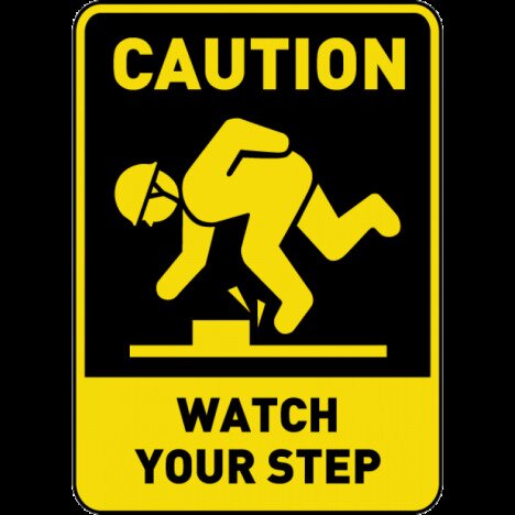 Watch Step Sign